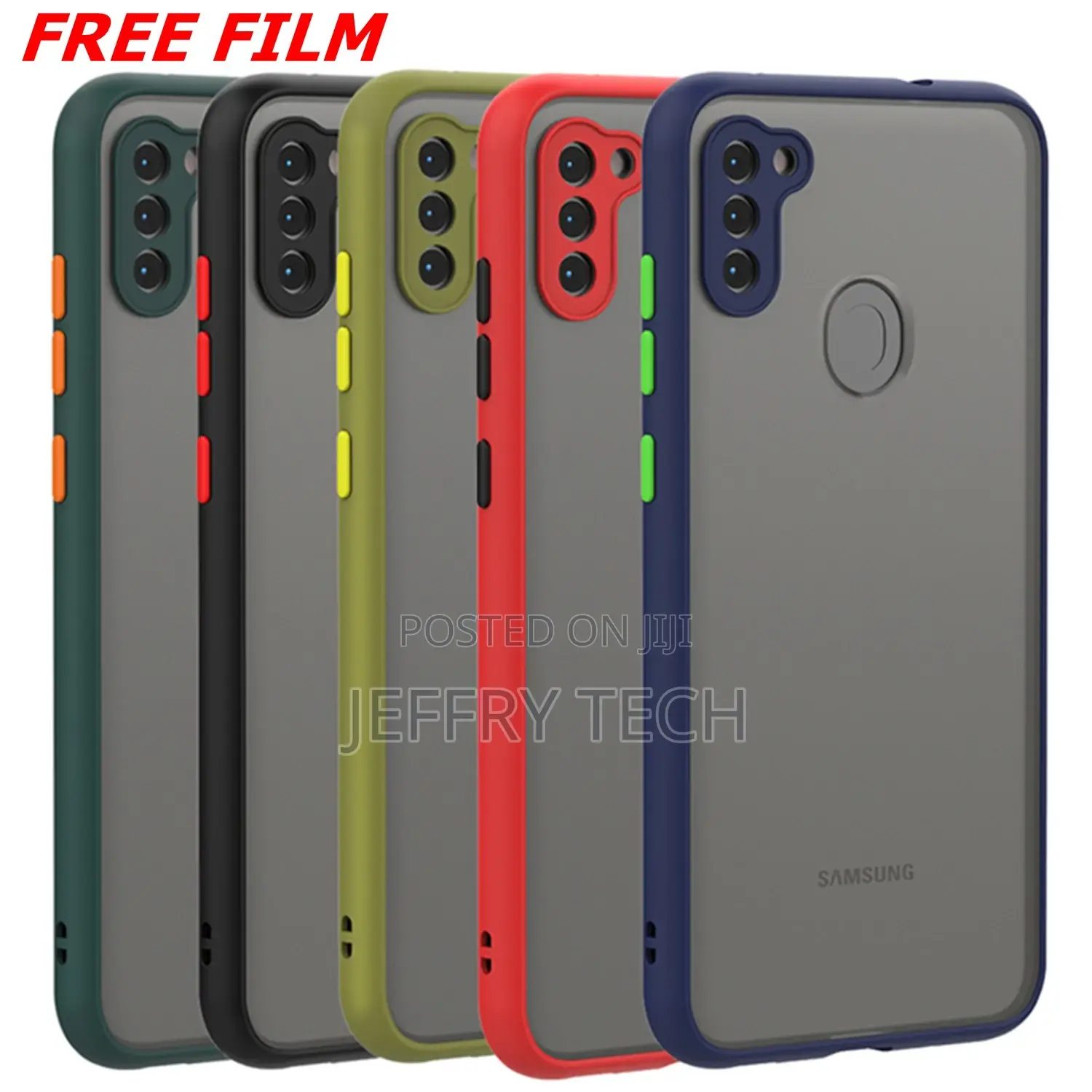 Case for Samsung Galaxy A12 A13 A22 A32 A52s S20 FE Clear Sh