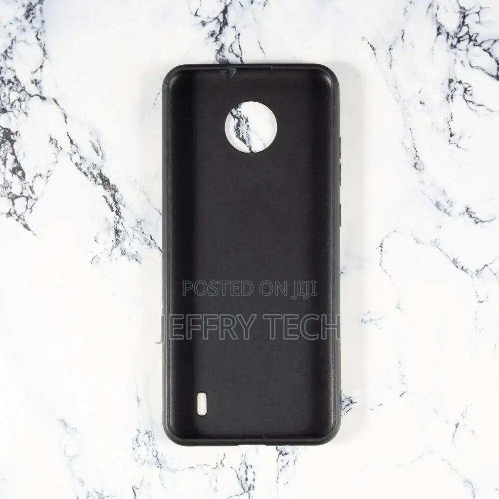 NOKIA C20 Black Silicone Case - TPU Cover