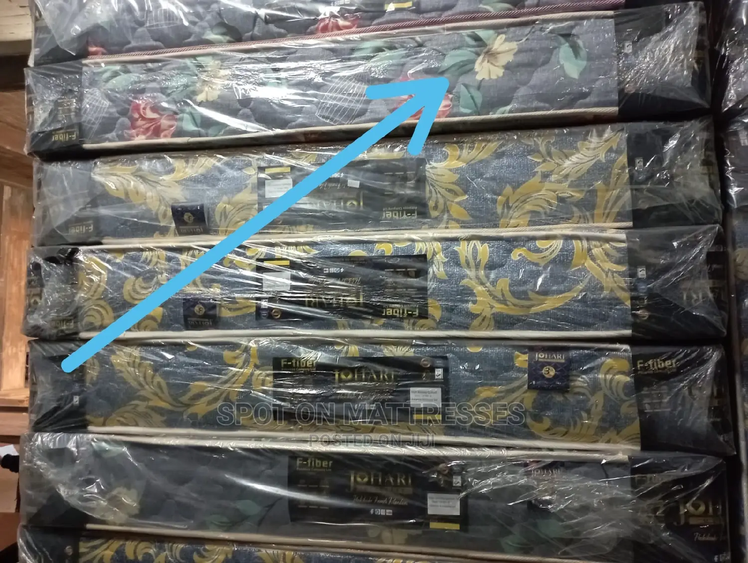 Quilted Heavy Duty Fiber Mattress
