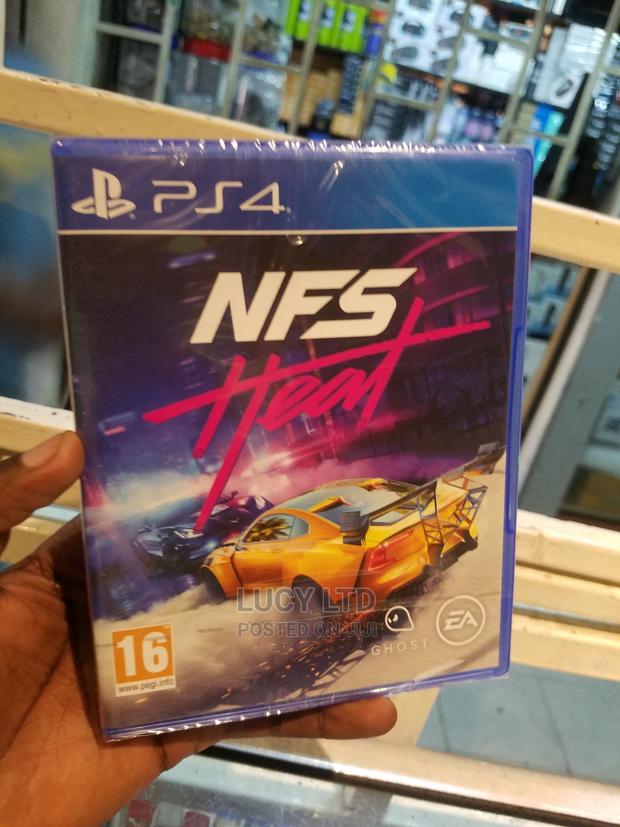 Ps4 NFS Heat - main view