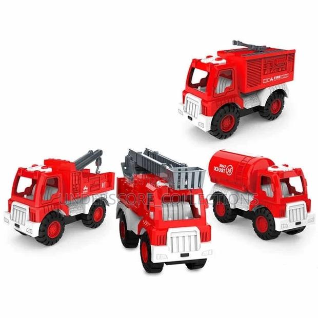 Kids Toys Composed of 4 Mini Trucks