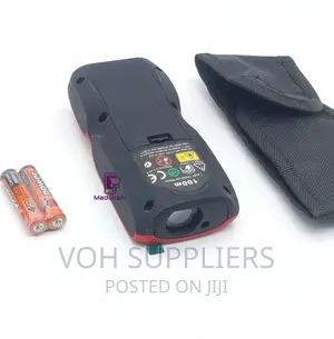 LDM 100-Meter Laser Distance Meter With 2 Bubble Levels