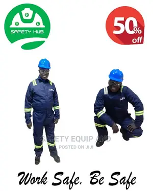 Overalls With Luminous Reflector