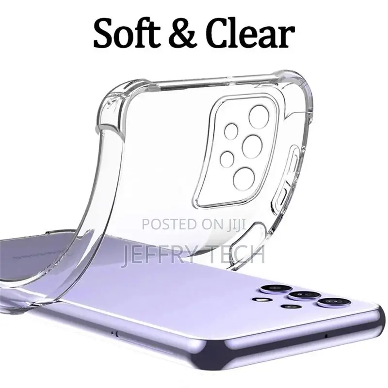 Transparent Back Case for Samsung Galaxy A12 A22 A32 A52