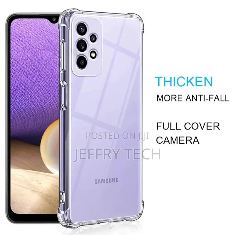 Transparent Back Case for Samsung Galaxy A12 A22 A32 A52