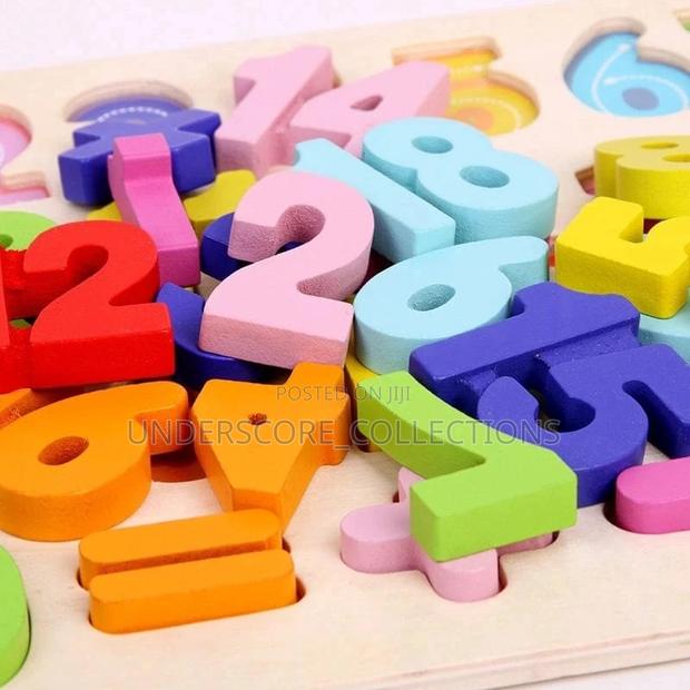 Children's Digital Alphabet Building Block Cognitive Board