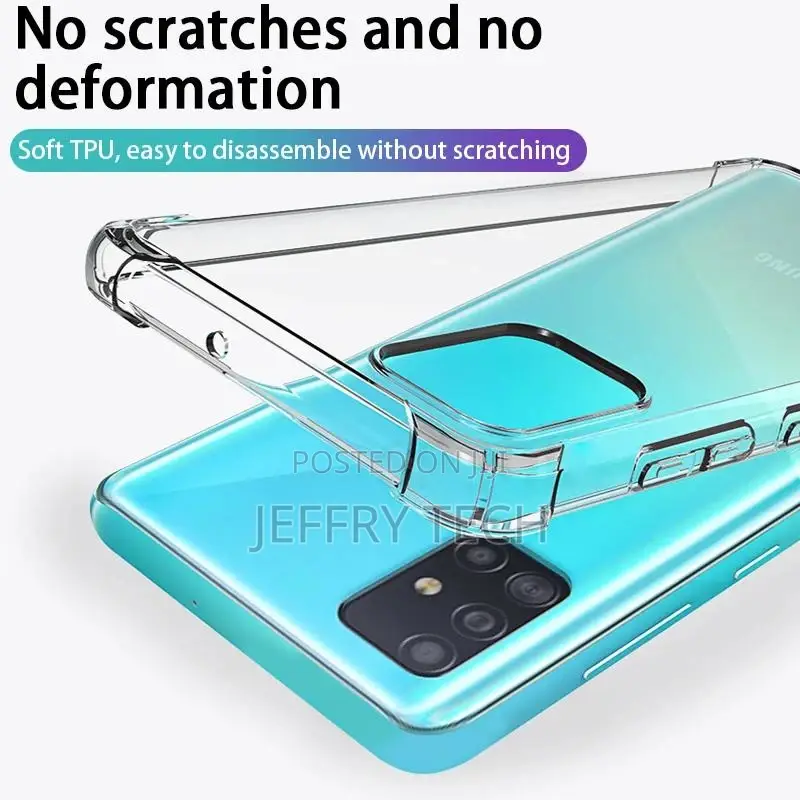 Transparent Phone Case for Samsung Galaxy A51 A71 A50 A70 A5
