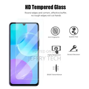 Tempered Glass for Huawei Y7 2019 Y6 Y5 Y9 Y6P Y5P Y6S Y8P Y