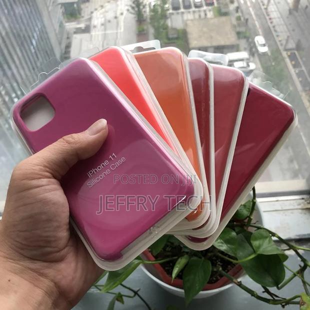 Silicone Case for Apple iPhone 11 12 13 Pro Max 12mini 13mi - thumbnail 4