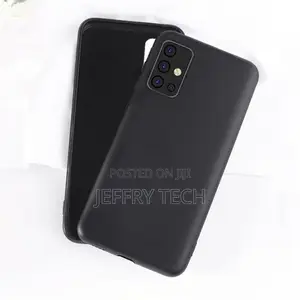 Samsung Galaxy A51 Case Rubber Liquid Silicone Shockproof So