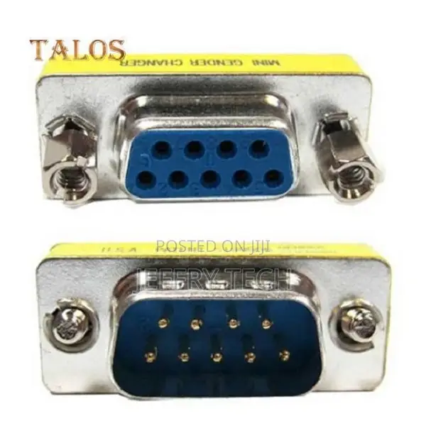 DB9 Mini Gender Changer Coupler Female to Female/Male to Mal