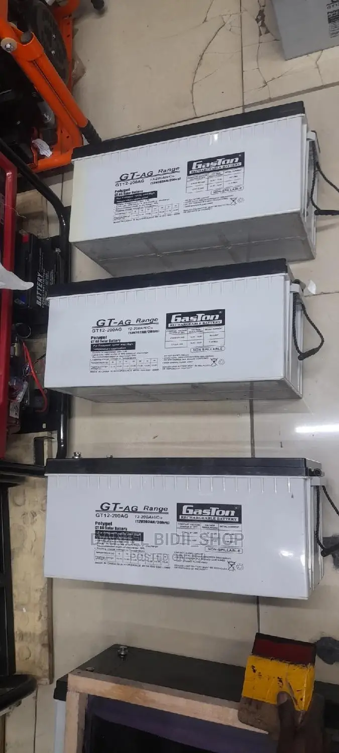 Gaston Gel Deep Cycle Battery Gt 12v-200ah-20hr