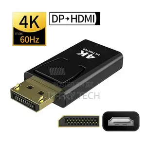 PDTO Big Displayport DP Male to HDMI Female 4K Adapter Mini