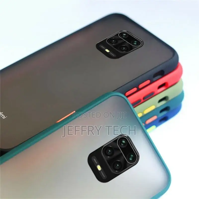 Xiaomi Redmi Note 9S Case Shockproof Bumper Color TPU Frame