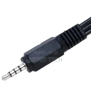 3.5mm Mini Aux Male Stereo Right to 3 RCA Female Audio Video