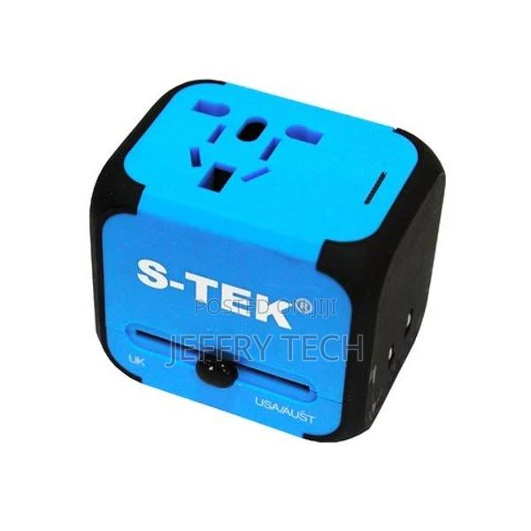 Stek Universal Adaptor With USB Charger Travelling Kit - thumbnail 4