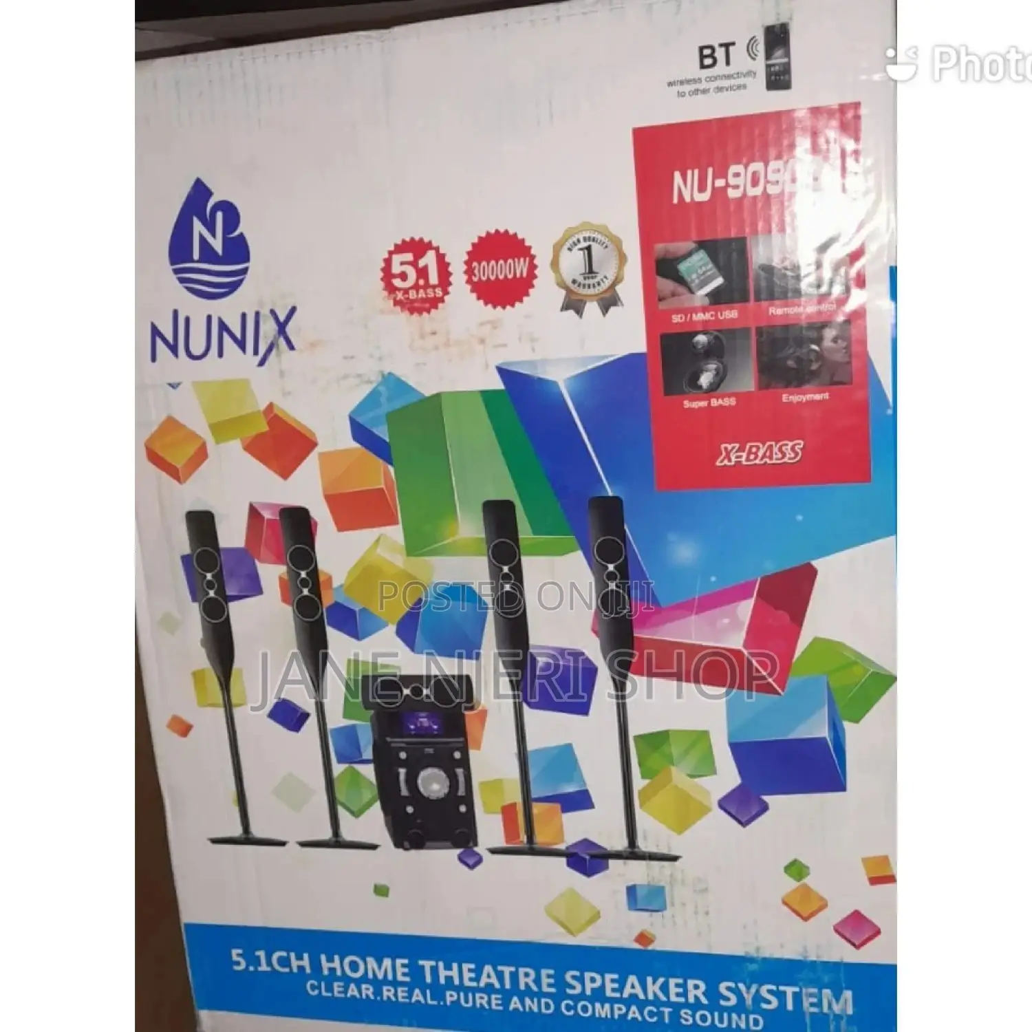 Nunix 5.1 Woofer Brand New