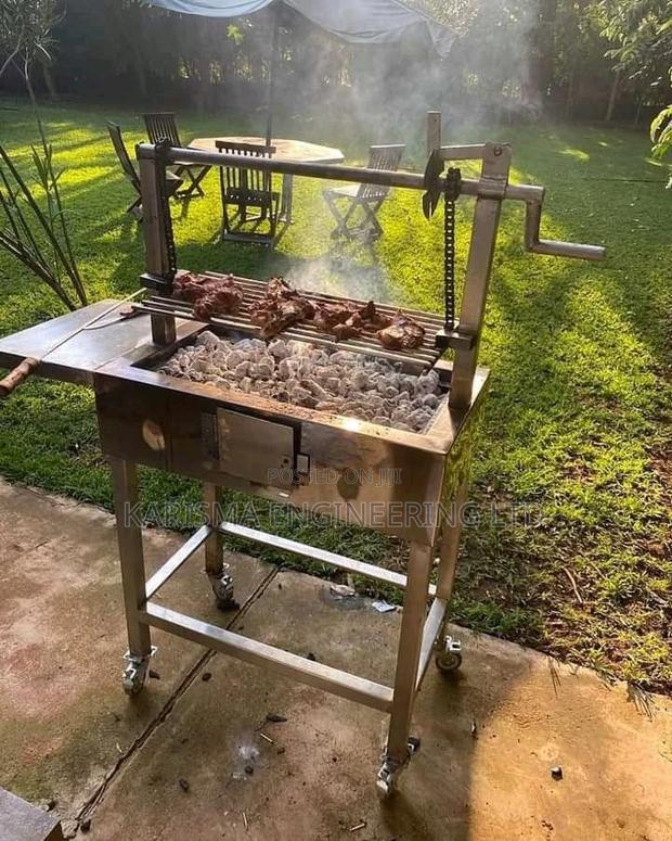 Stainless Steel BBQ Grill - main view