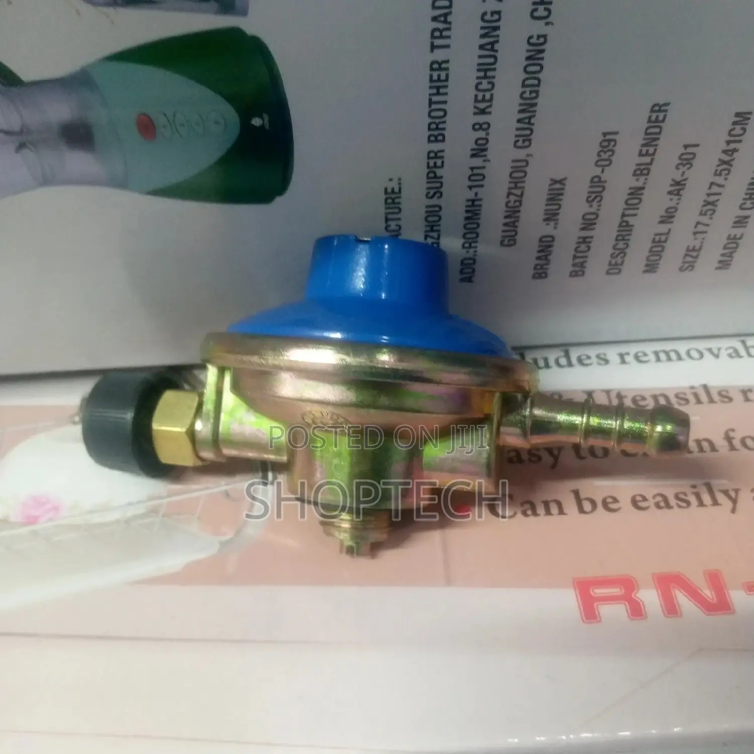 Gas Requlator For 6kg Cylinders .