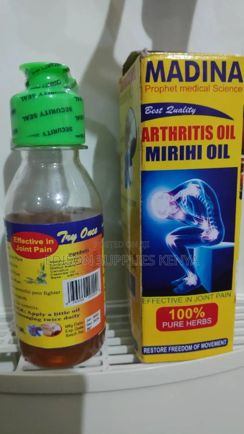 Arthritis Oil Mirihi Oil Madina 4 Joint Pain Relief Massage