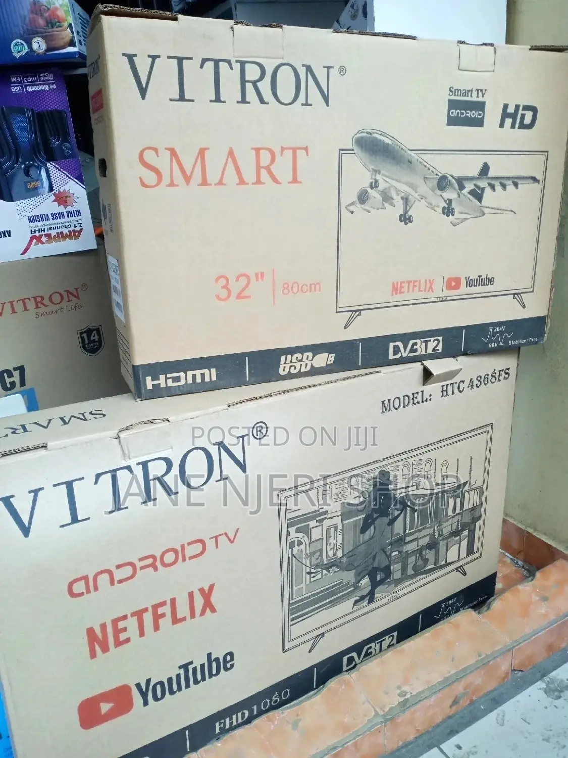 43 Smart Android Tv Android Vitron 43..