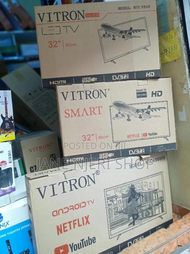 Smart 43 Inches Vitron Android  Tv Frameless - thumbnail 2