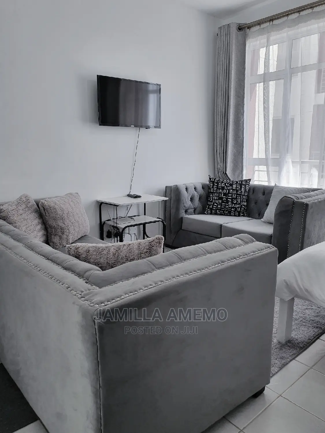 Furnished Studio Apartment in Racecourse Gardens, Kilimani for rent
