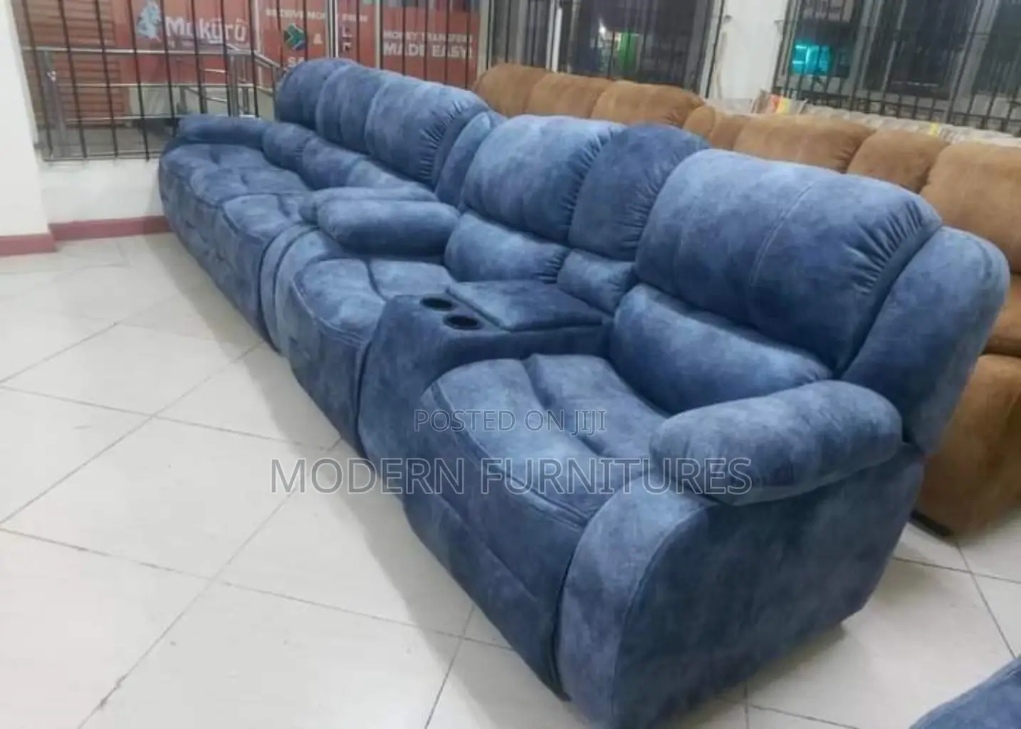 5 Seater Sub-Recliner Sofa