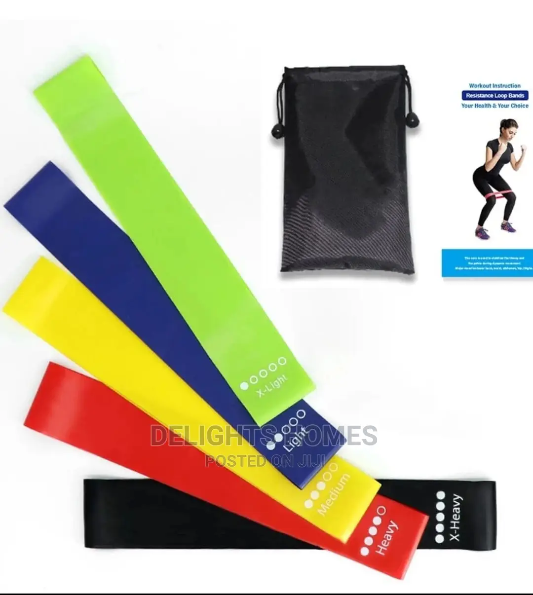 5pcs Resistance Bands