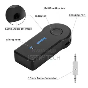 3.5MM Jack AUX Audio MP3 Music Bluetooth Receiver Car Wirele