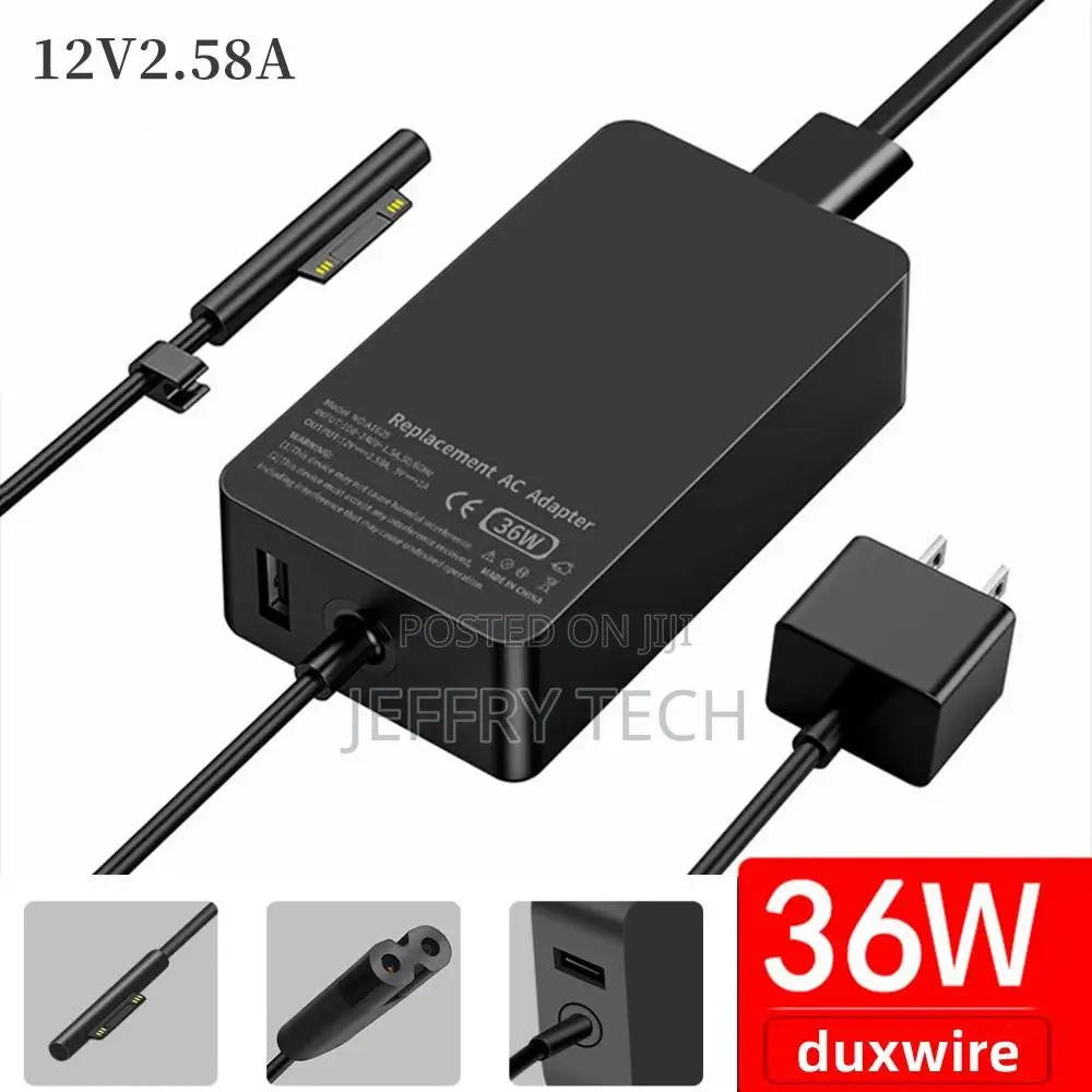 Laptop Power Adapter for Microsoft Surface Pro 12V2.58A Magn