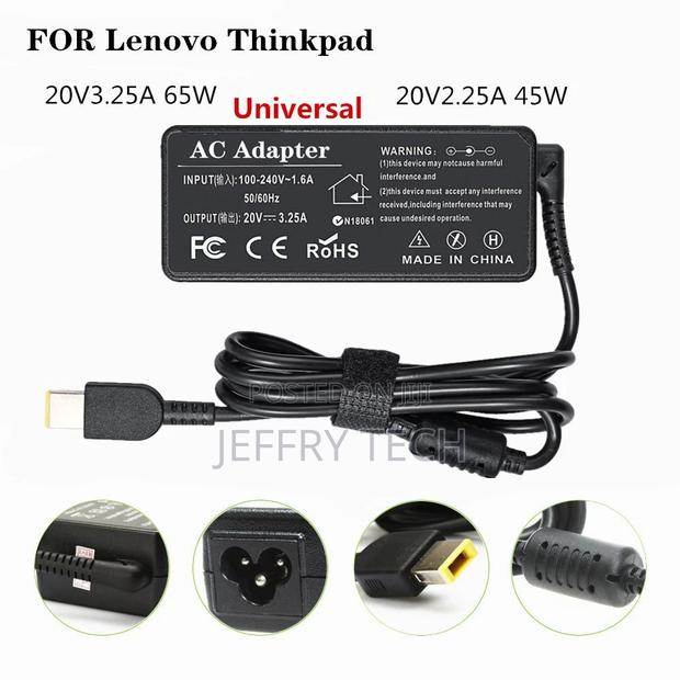 20V3.25A Notebook Power Adapter for Lenovo Thinkpad Laptop C
