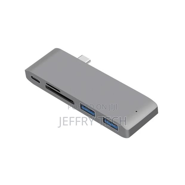 HUB USB-C to Type-C Micro SD/TF Card Reader Adapter for Macb