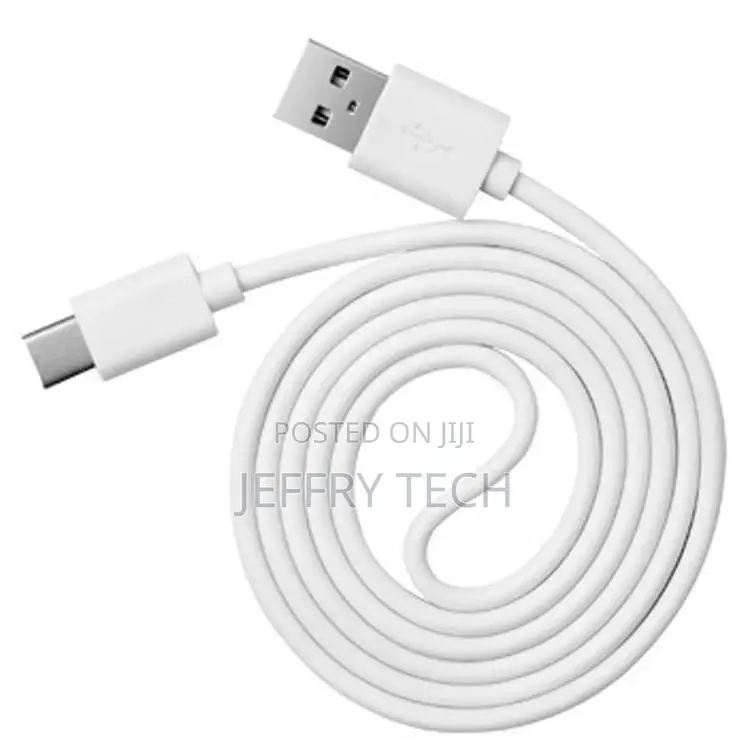 Data Cable White USB 3.1 Type-C Fast Charging Data