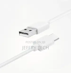 Data Cable White USB 3.1 Type-C Fast Charging Data