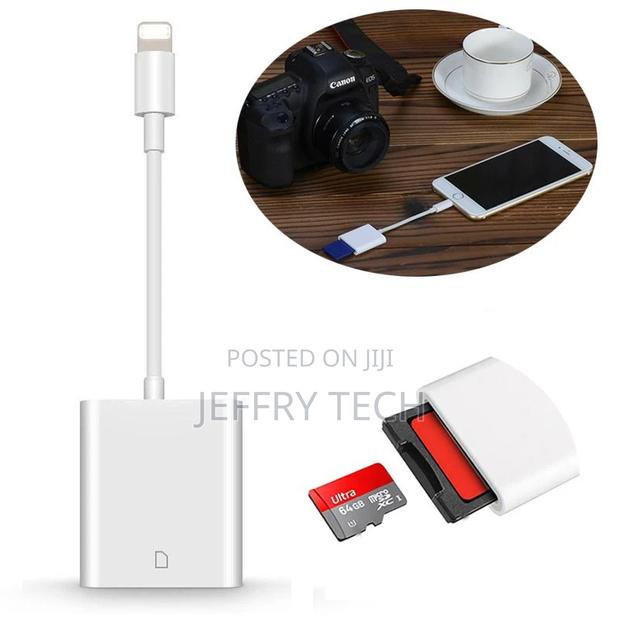 Lightning to SD Card Camera Memory Reader Adapter for iPhone - thumbnail 2