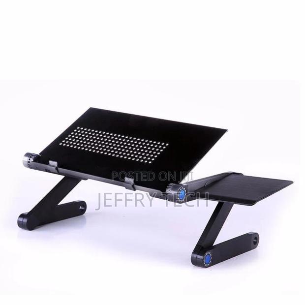 Adjustable Vented Laptop Table Laptop Computer Desk Portable - thumbnail 3