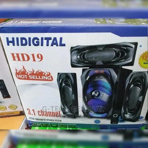 3.1ch HI-FI Multimedia Speaker System- Black - main view