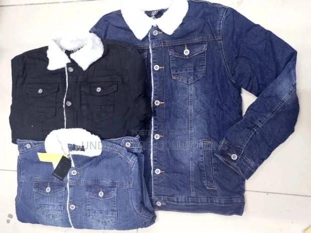 Executive Unisex Denim Jackets With Fleece Inside - thumbnail 2