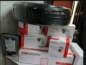 Hik Vision 5 CCTV Camera Full Kit ( Night Vision] - thumbnail 2