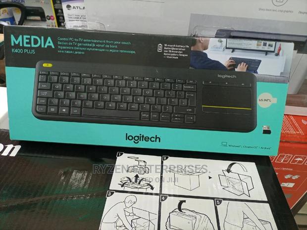 Logitech K400plus - main view