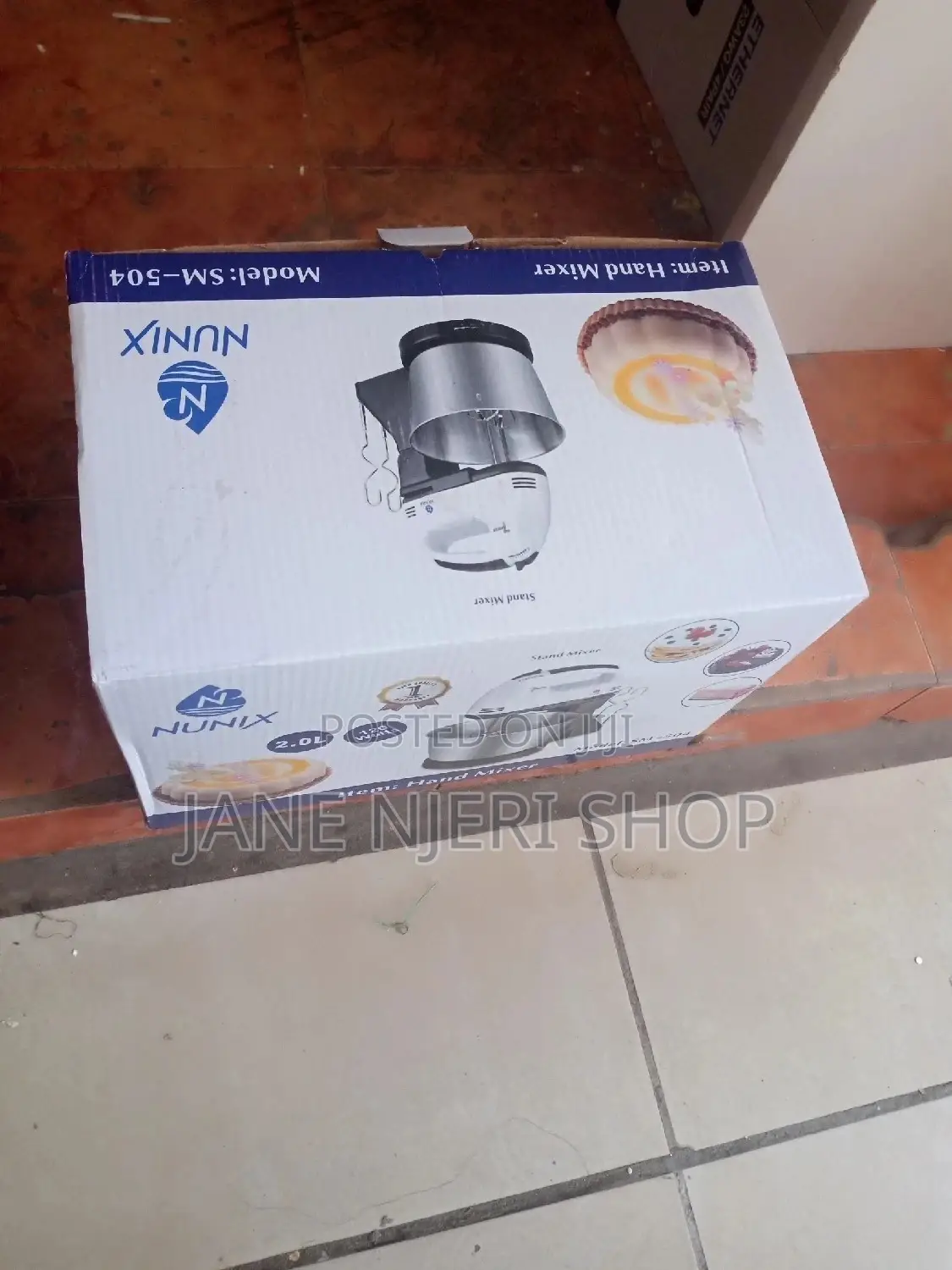 Nunix Hand Mixer With Bowl