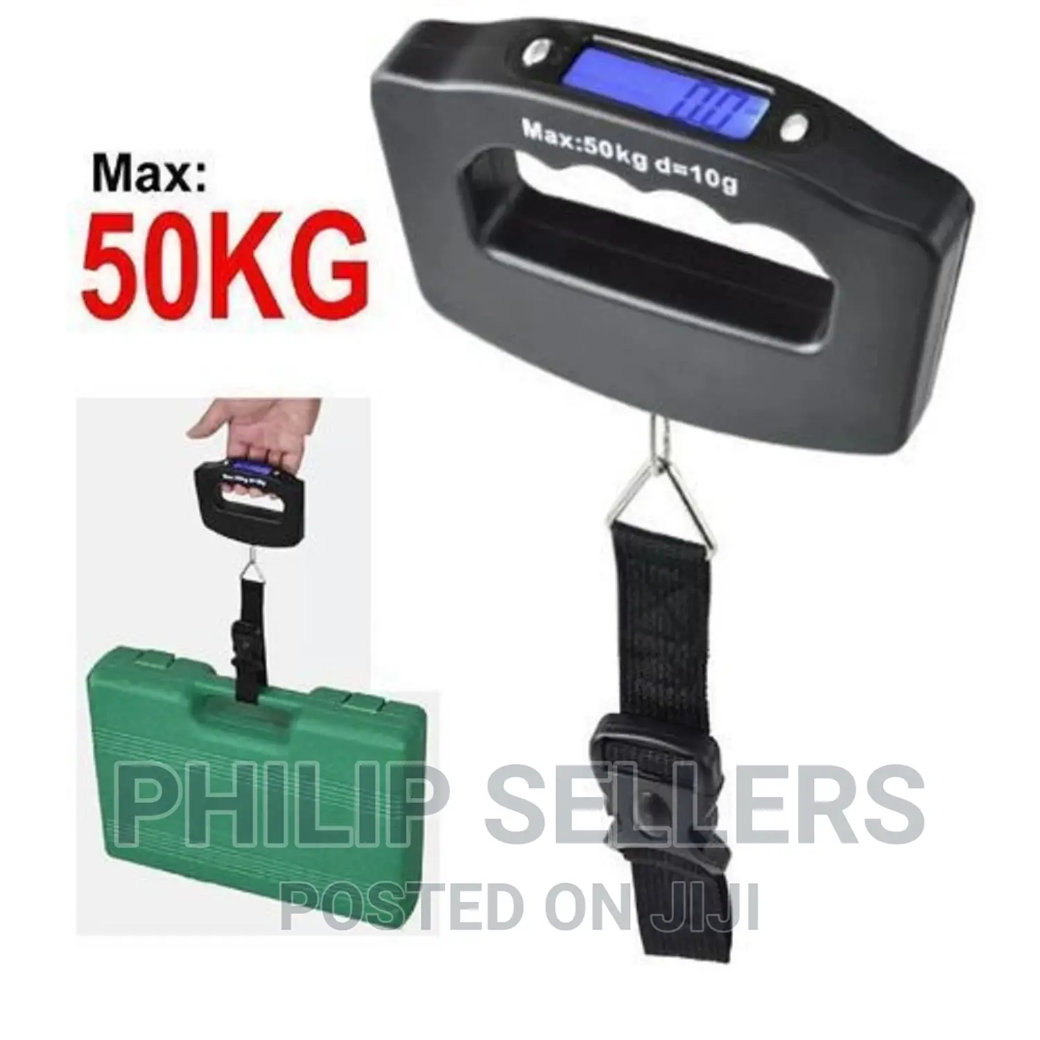 Digital Luggage Scale 110lb /50kg, Portable