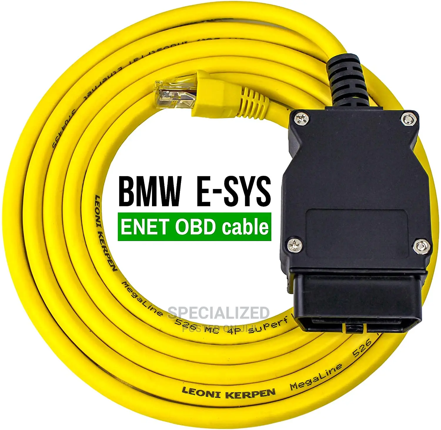 BMW Diagnosis E-Sys Insta Icom Ethernet Cable