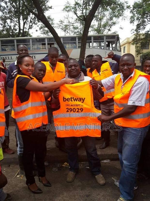 Orange Reflective Vests - main view