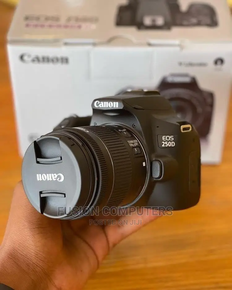 Canon Eos 250d DSLR Camera With Efs 18-55 Dc Iii Lens Kit