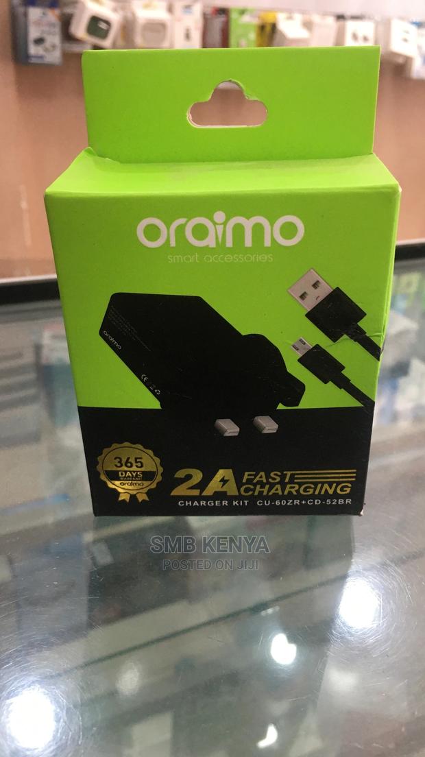 Oraimo 2A Fast Charger Micro Usb - main view
