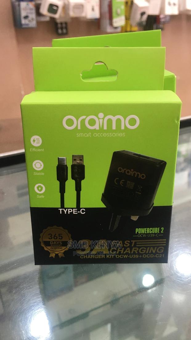 Oraimo 3A Fast Charger Type C - thumbnail 2