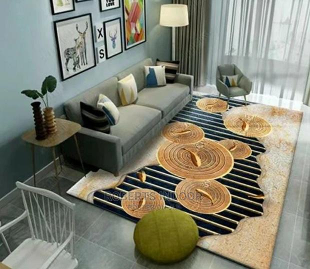 Elegant 3d House Carpet - main view
