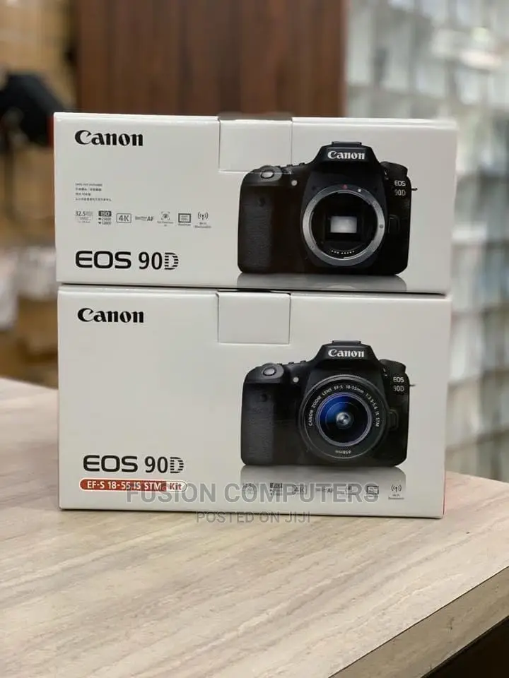 CANON EOS 90D DSLR Camera With 18-135mm Lens
